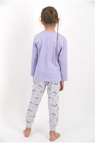 21Y.PJM.349.003Roly Poly Kız Çocuk Pijama Takımı RP2455-2