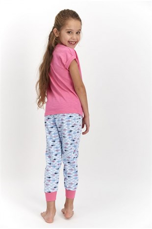 21Y.PJM.349.006Roly Poly Kız Çocuk Pijama Takımı RP2460-2