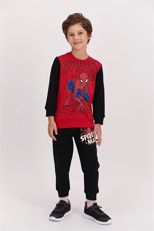 22K.ESF.349.006Roly Poly Spider-Man Erkek Çocuk D4622-3 Eşofman Takım